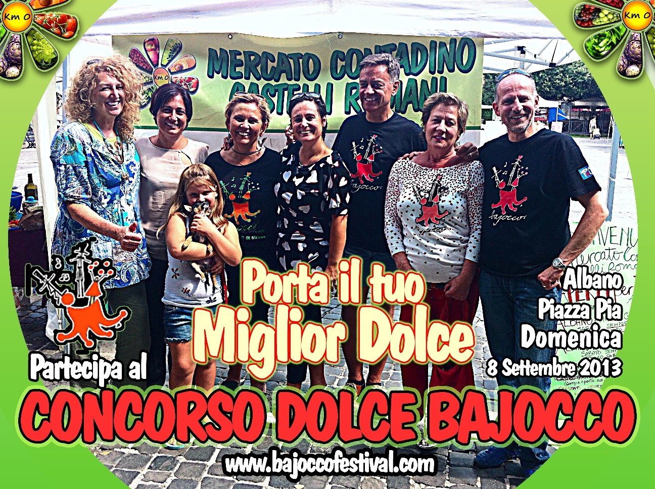 Concorso Dolce Bajocco e non solo al Mercato Contadino di settembre Dolce Bajocco Mercato Contadino