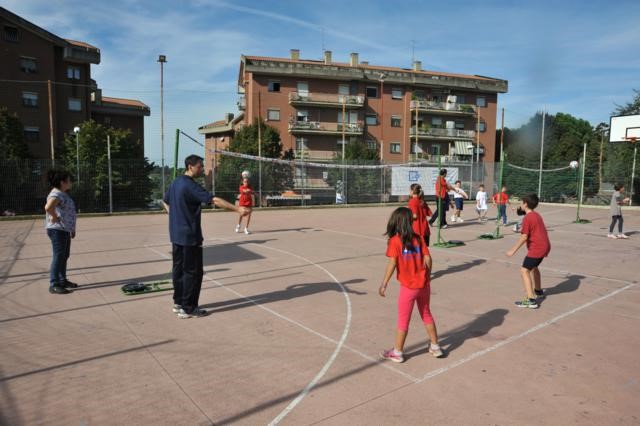 La Pallavolo Albano presente alla festa del quartiere Mira Mare Pallavolo Albano al quartiere Mira Mare