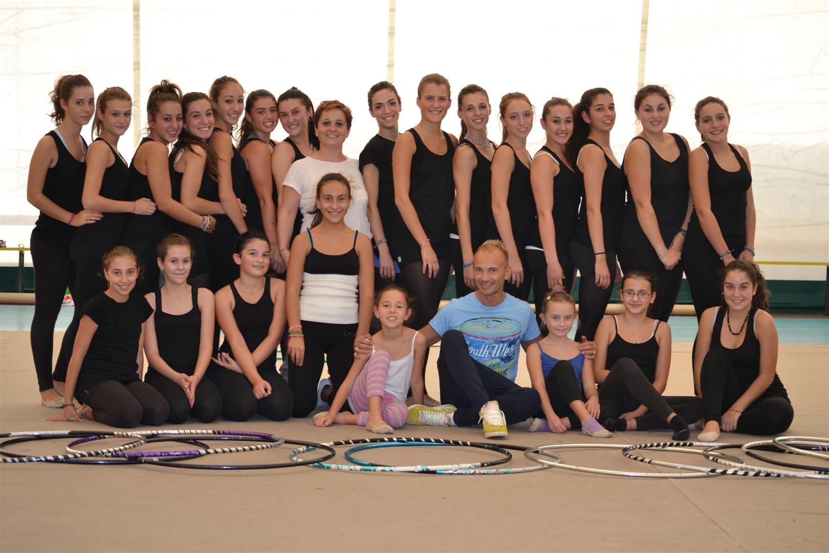 Ginnastica Ritmica, la Fortitudo Monteporzio a lezione da Ivanov Fortitudo Monteporzio Ginnastica Ritmica