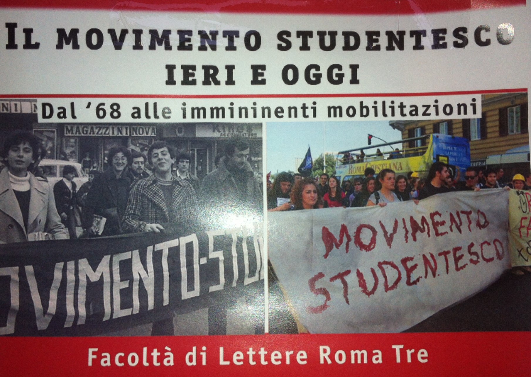 Il movimento studentesco ieri e oggi, ne parla Erri De Luca Movimento Studentesco Ieri e Oggi
