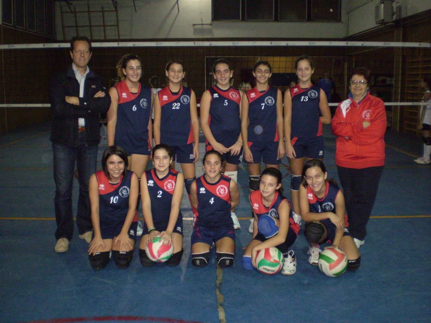 Volley Club Frascati, oggi inizia la stagione dell’under 14 Volley Club Frascati unde 13 2012