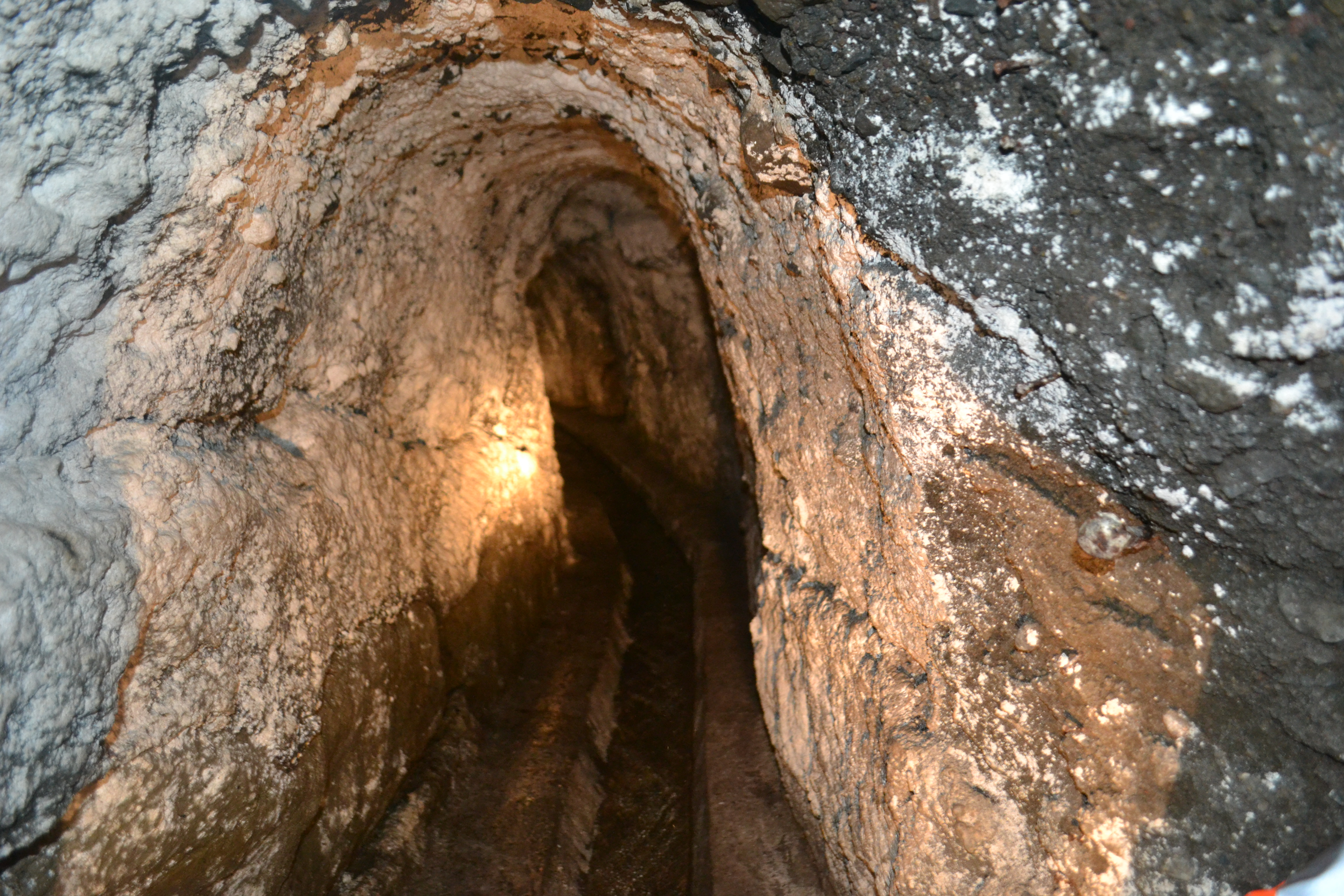 L’amministrazione di Genzano visita il costone del lago di Nemi gallerie filtranti lago Nemi