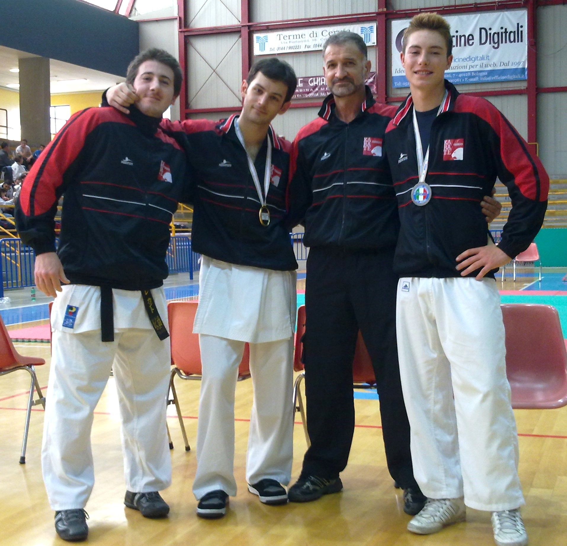 Il Karate Frascati si prepara per i campionati Italiani di Cervia Karate Frascati