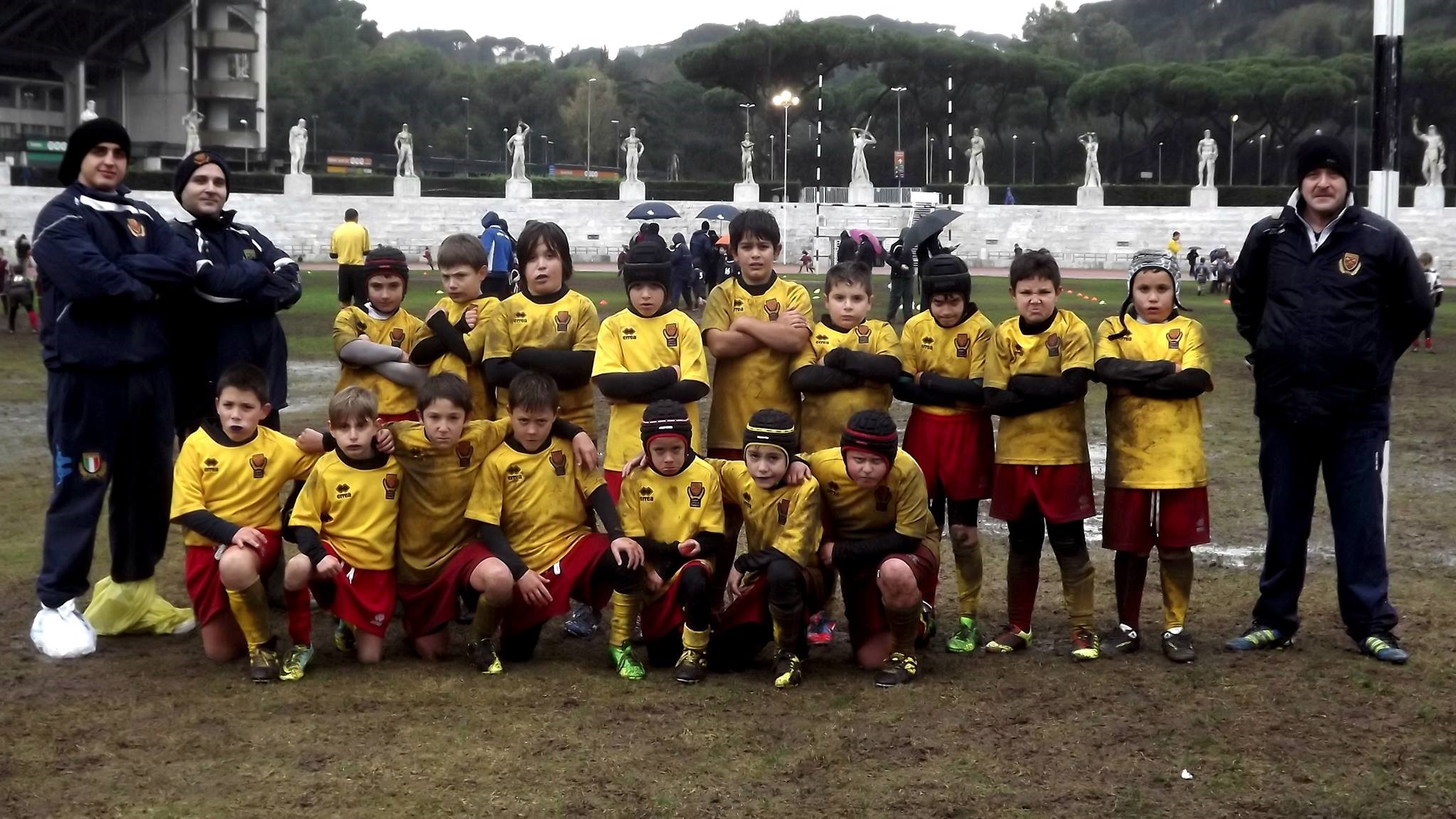 Solo successi per i piccoli del Rugby Frascati allo Stadio dei Marmi Rugby Frascati