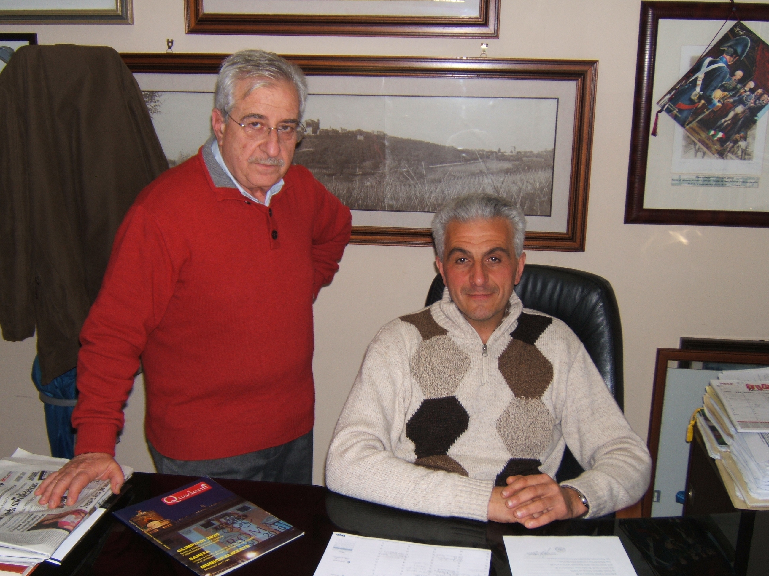 Sospeso screening respiratorio a Monte Porzio Catone cosmelli e gori