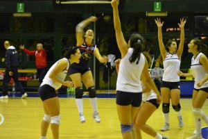 esultanza b2 volley club frascati