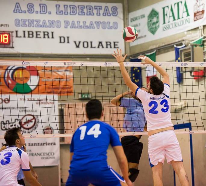 Libertas Genzano al secondo posto nel campionato di Serie C edoardo menichelli a muro