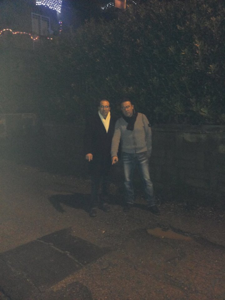 Massimo Papini e Mirko Fiasco a Spinoretico per incontrare i residenti spinoretico sopralluogo papini e fiasco 20 dicembre 2013