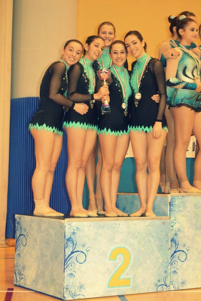 Fortitudo seconda al torneo nazionale Confsport di ginnastica ritmica Ginnastica Ritmica Fortitudo Monteporzio