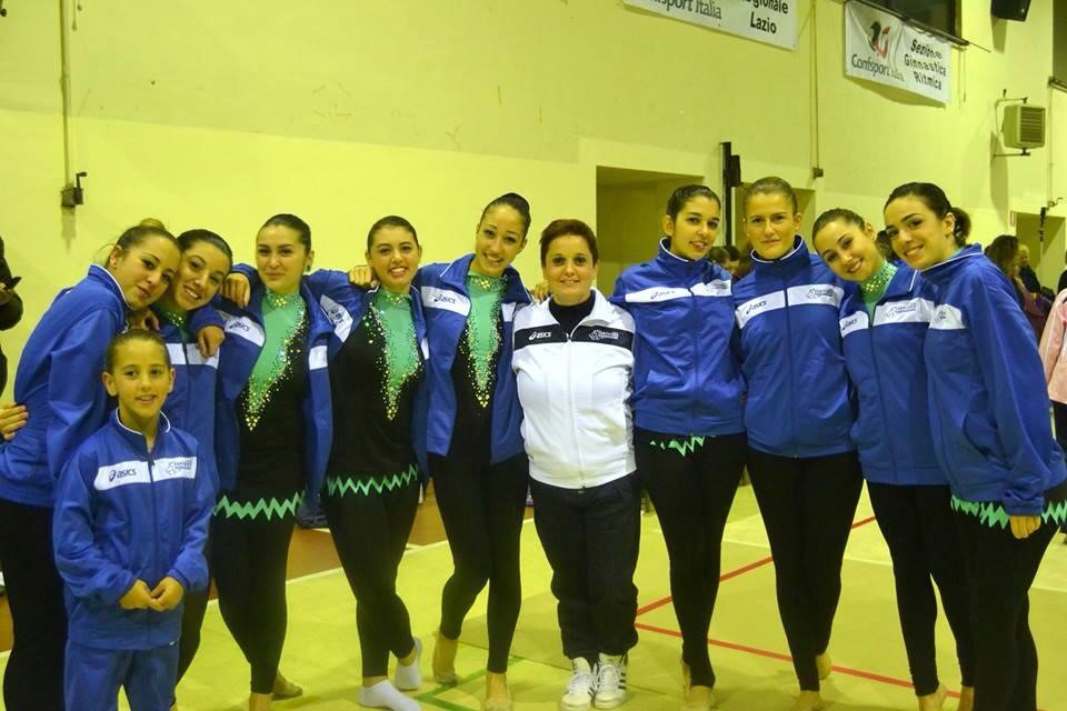 Per la Fortitudo Monteporzio i primi allori dalla ginnastica ritmica Ginnastica ritmica Fortitudo Monteporzio