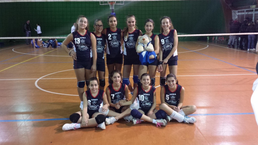 ssd colonna volley under 14 femminile stagione 2013 14
