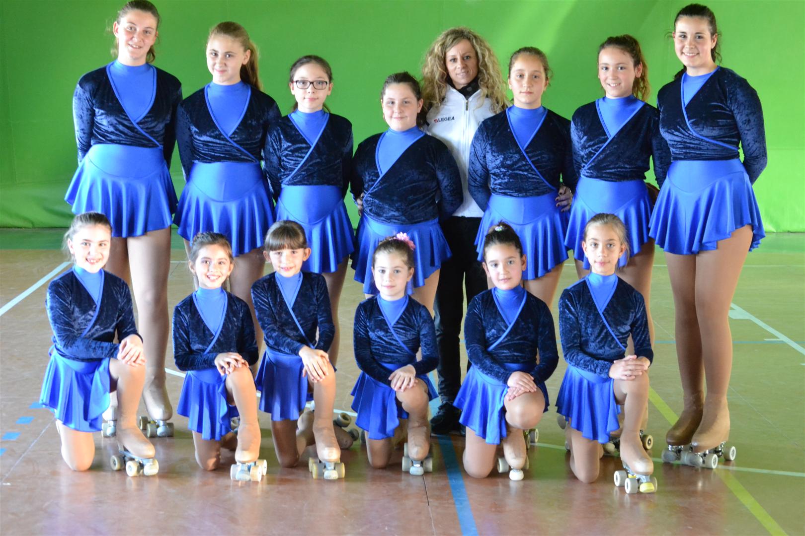 Ssd Colonna, quattro pattinatrici ai campionati regionali Uisp giovani_ssd_colonna_pattinaggio