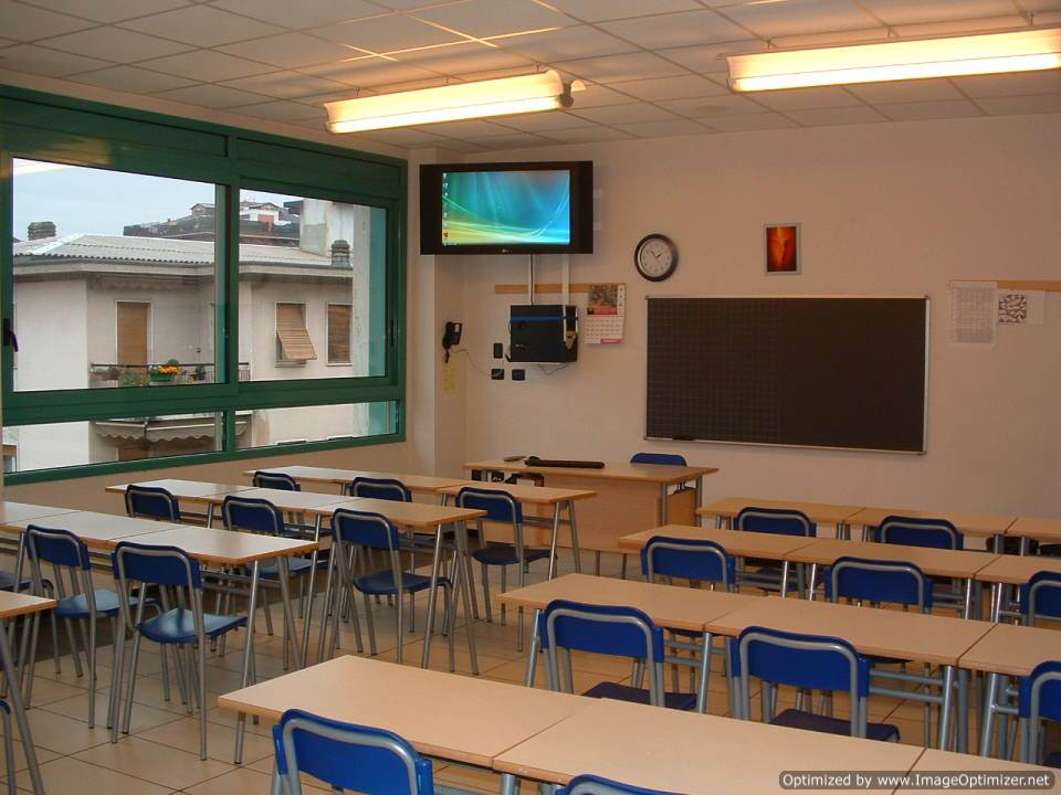 Verso un nuovo modello per la formazione scolastica aula