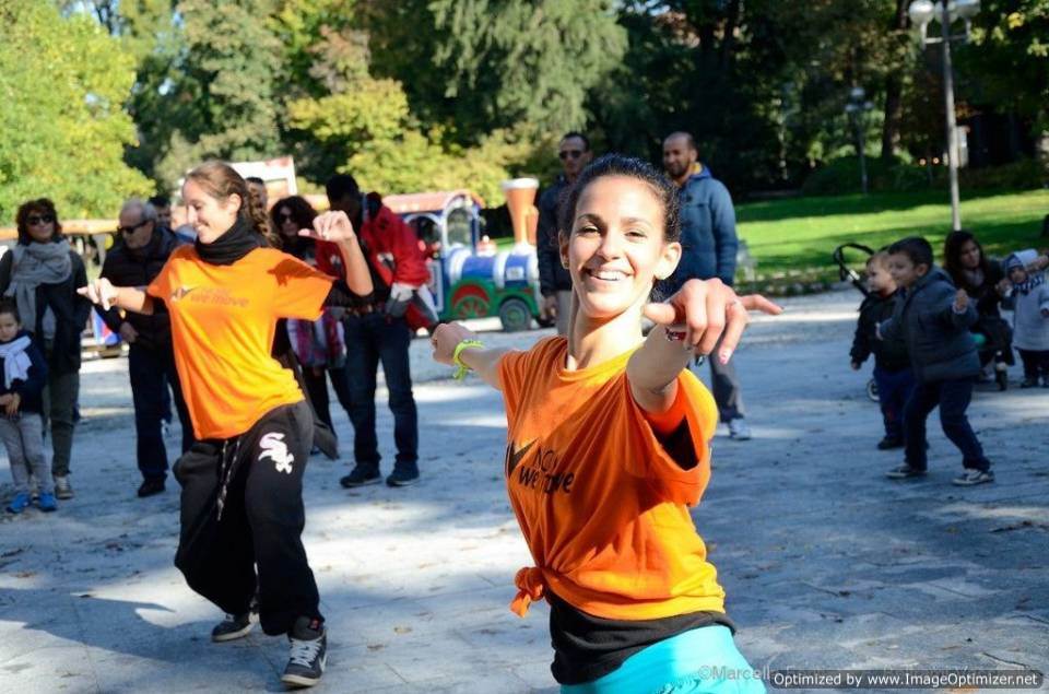 Ad Ariccia il flashmob che fa muovere tutta Europa flashmob