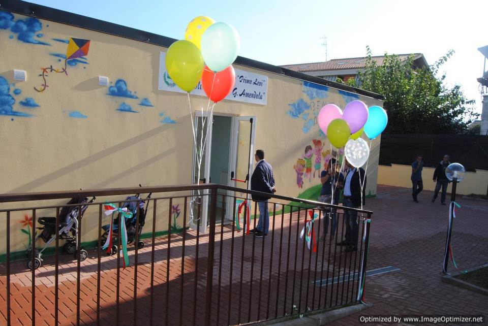 Inaugurata a Marino la prima scuola ecocompatibile dei Castelli scuola