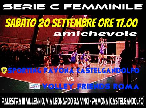 Serie C, prima amichevole per lo Sporting Pavona sporting_pavona