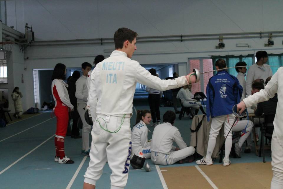 Tre qualificati alle gare nazionali di spada per lo Scherma Frascati meuti