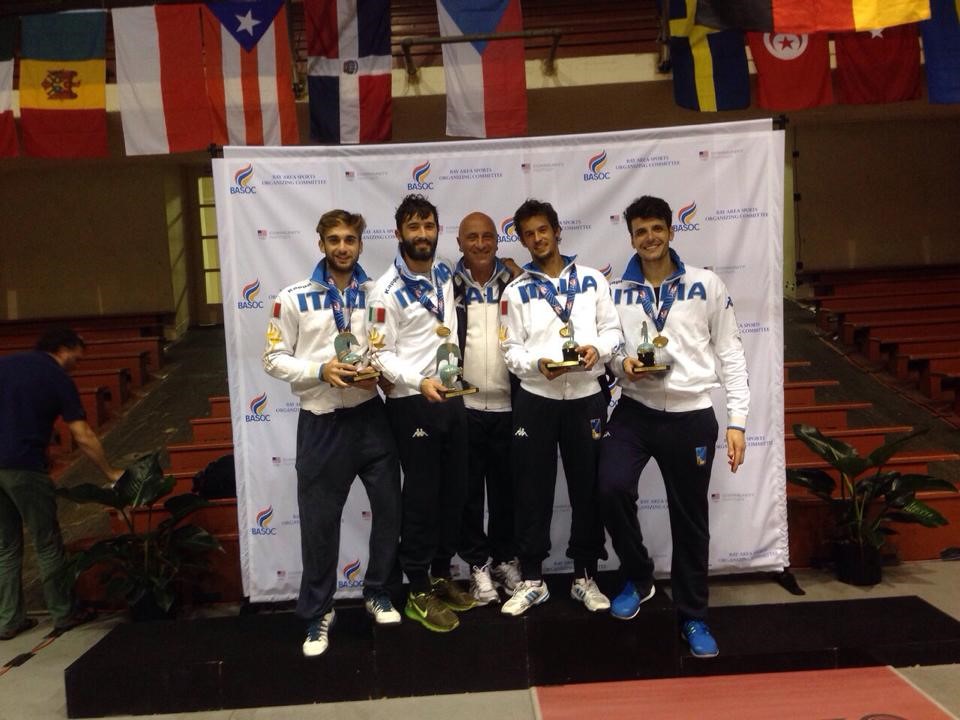 Erba e Garozzo bronzo e oro a squadre in Coppa del Mondo fioretto