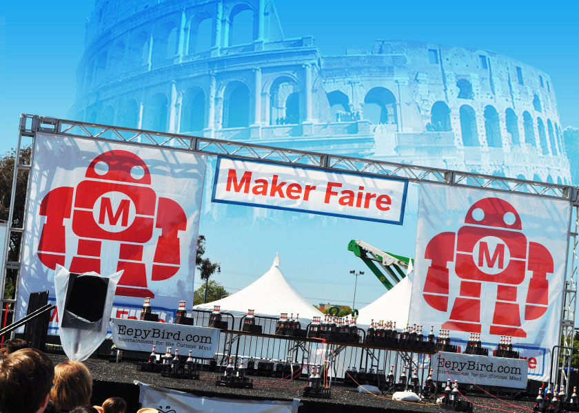 A Roma Maker Faire 2014, la fiera dfell’innovazione makerfaire