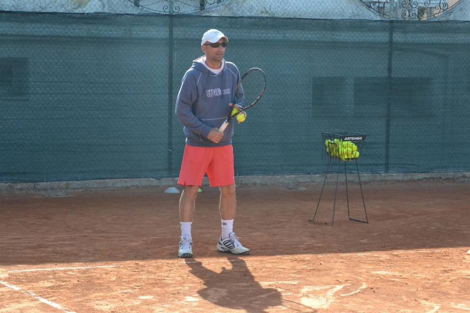 Marco Marte presenta la stagione del tennis al New Country Club Frascati marte