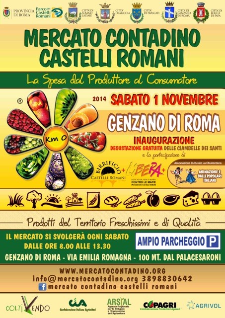 Il Mercato Contadino Castelli Romani sbarca anche a Genzano mercato_contadino