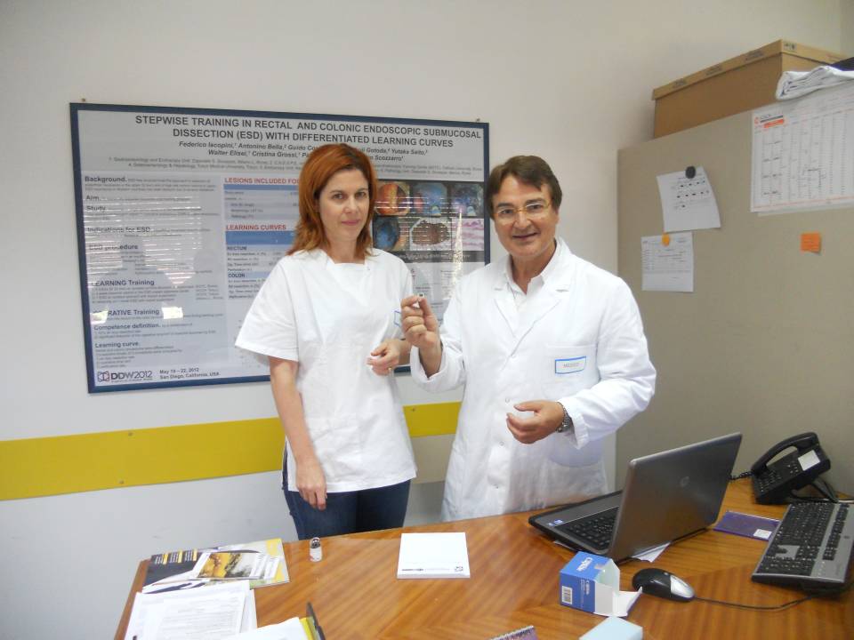 All’ospedale di Albano arriva l’ispezione intestinale con videocapsula scozzarro_grossi