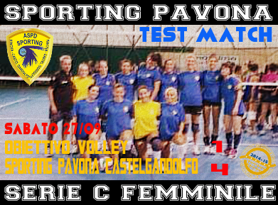 Sporting Pavona batte Obiettivo Volley e arriva Serena Di Rollo sporting