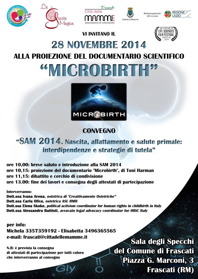 Come salvare le donne dal cesareo, Meta intervista Ivana Arena microbirth