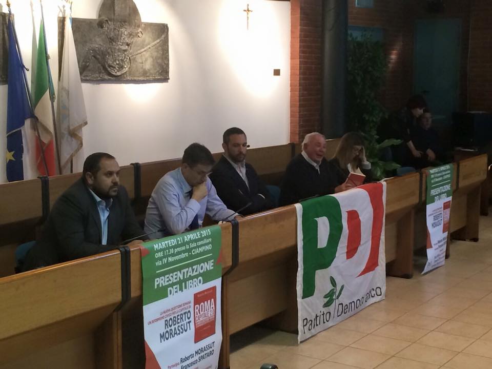 Roberto Morassut a Ciampino presenta Roma 2.0 presentazione