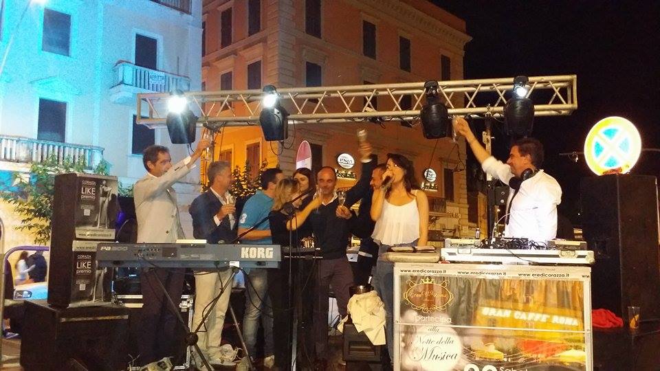 Piazza Roma da il ritmo alla Notte della Musica di Frascati notte_musica