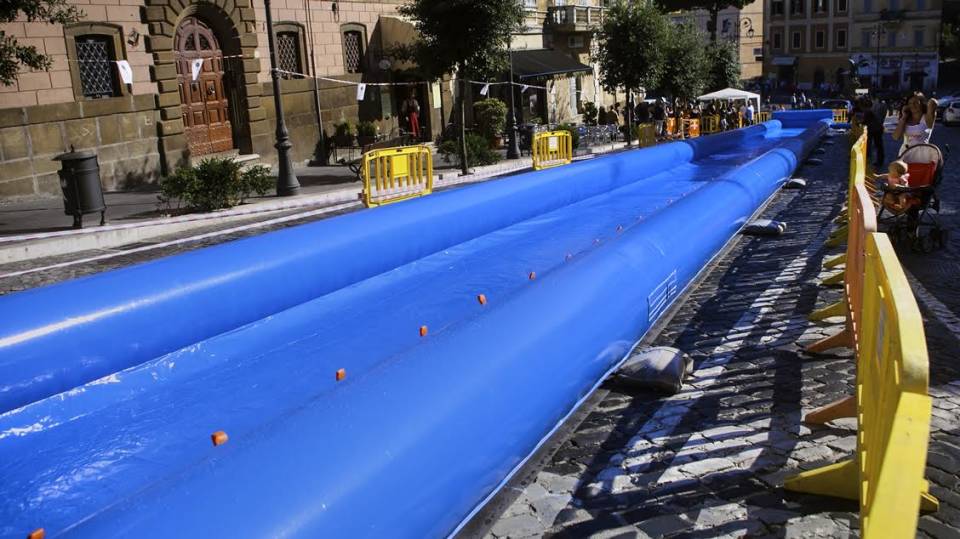 Acquaspeed e Miss Italia al centro di Monte Compatri acquaspeed