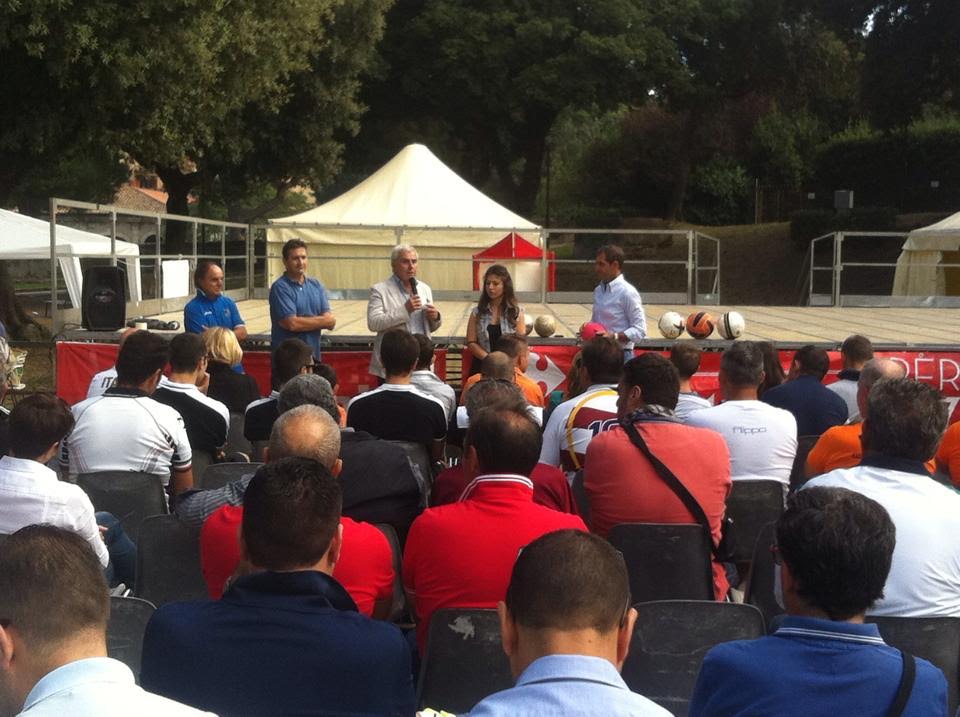 Francesca Lollobrigida e Marzia Caravelli alla Festa dello Sport di Frascati festa