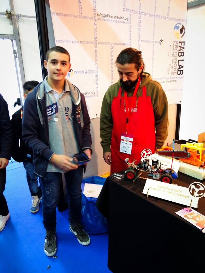 Maker Faire, protagonista progetto di uno studente di Zagarolo