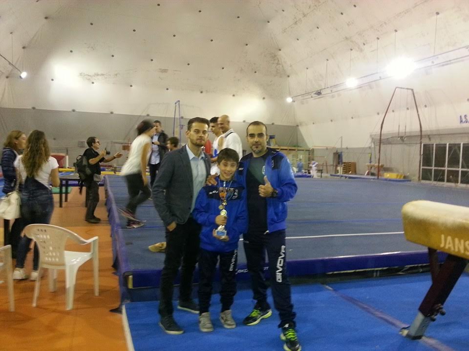 Civitavecchia, vincono Lupo e Ciampa nella ginnastica artistica ciampa