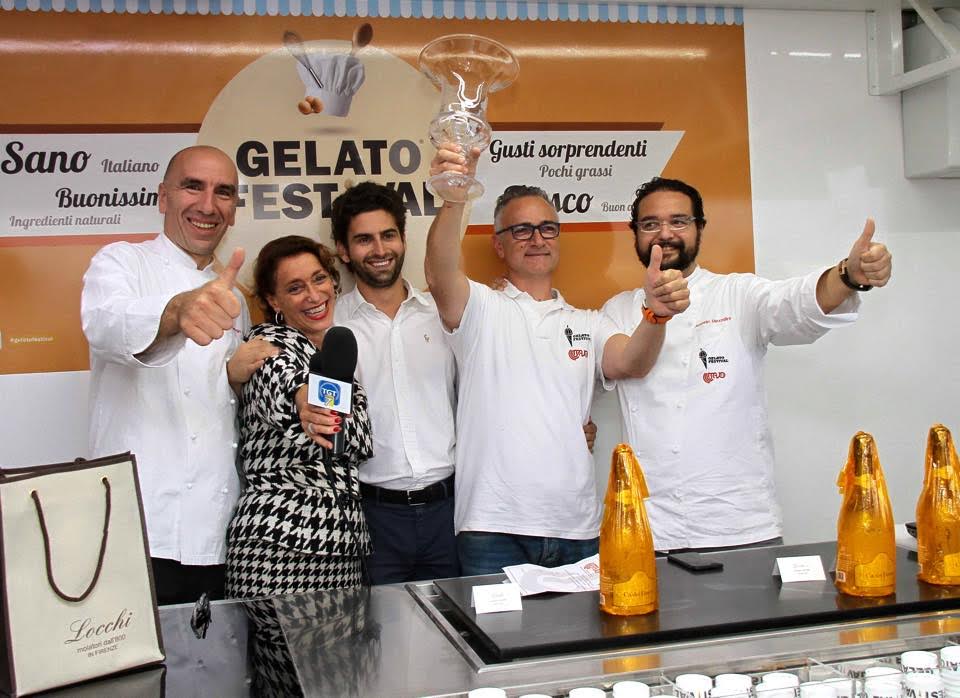 Paolo Pomposi vince il Gelato Festival pomposi
