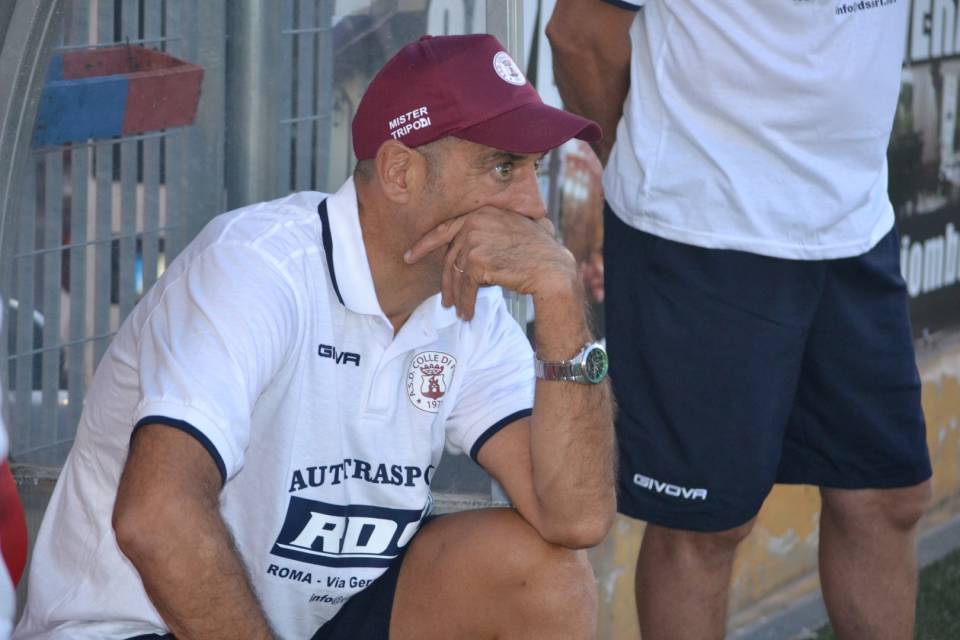 Calcio Rocca Priora, la stizza di Tripodi per lo scivolone del Colle di Fuori tripodi