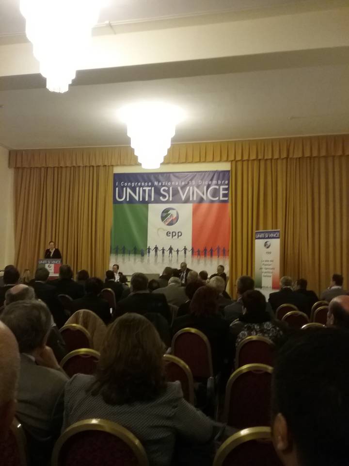 La delegazione di Velletri al congresso dei Popolari per l’Italia congressoppihotelprincess