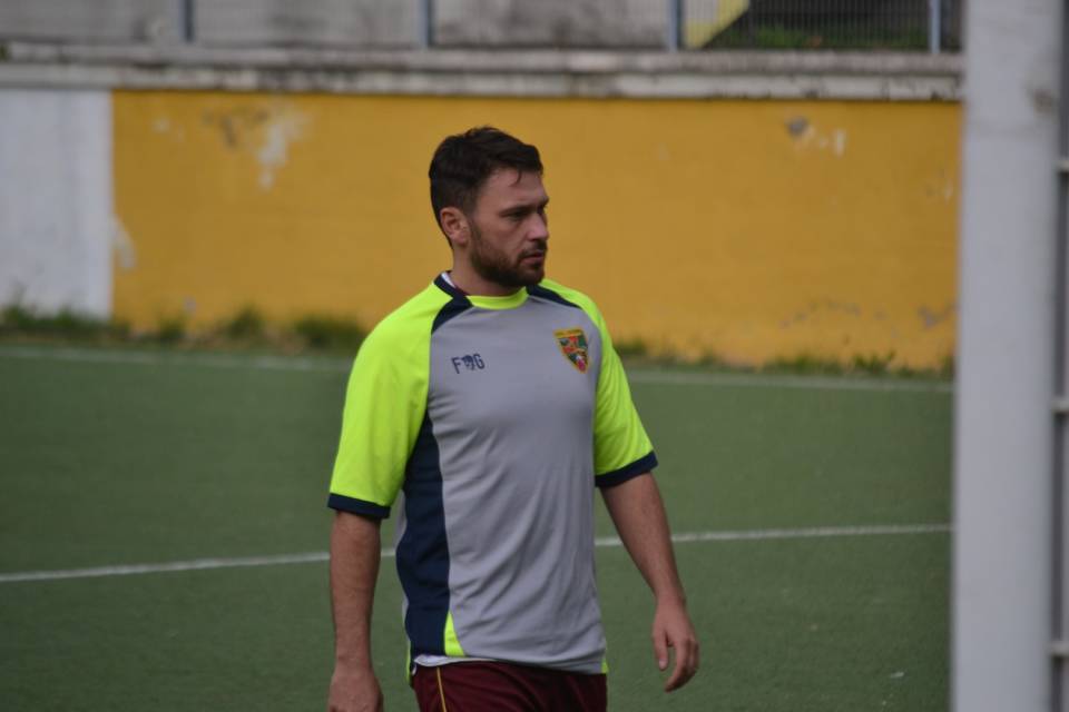 Di Bartolomeis (Gioc Cocciano Frascati calcio) dopo la vittoria contro il Real Rocca di Papa di bartolomeis