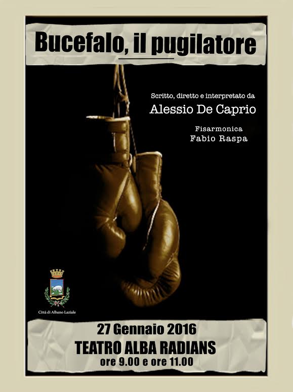 Giorno della Memoria, ad Albano in scena Bucefalo il Pugilatore bucefalo