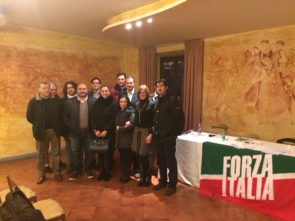 Grottaferrata, Camilla Spanò coordinatore comunale di Forza Italia fotocomitatofigrottaferrataconpalozzi