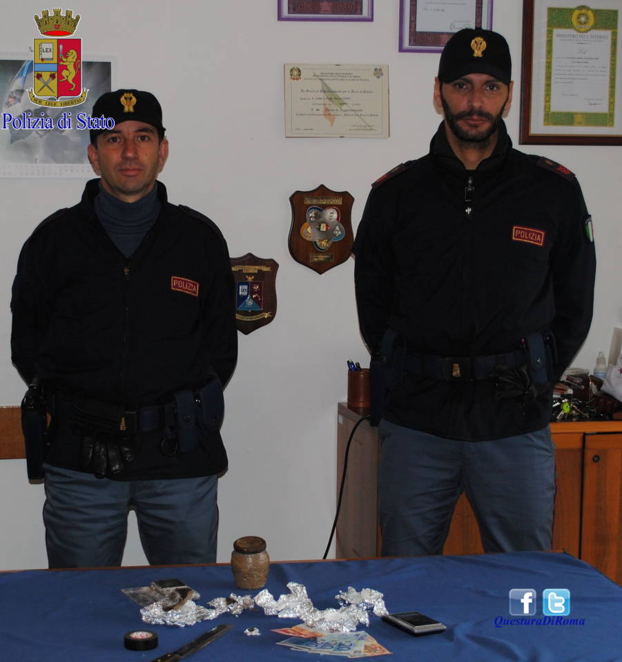 Velletri, arrestato “Er Pasticca” velletridroga