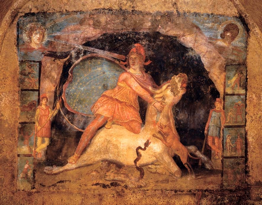 Marino, firmata convenzione mitreo con soprintendenza archeologica Lazio dipintomitreo