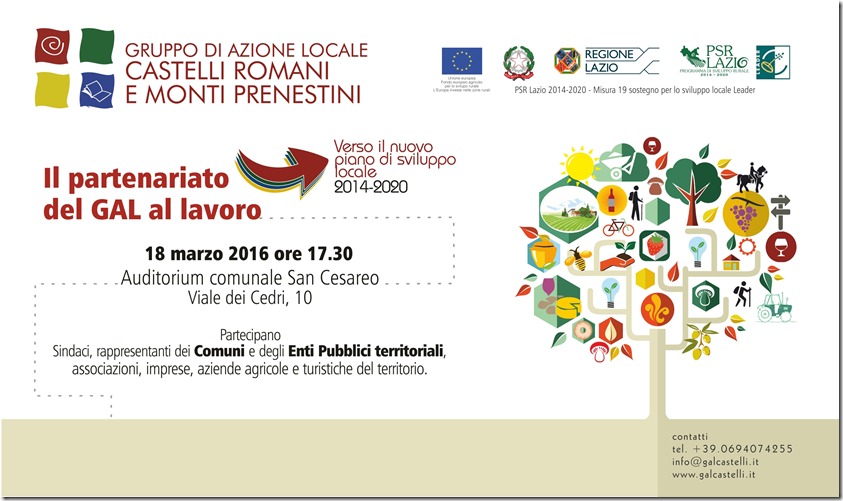 Gal, da venerdì 18 marzo incontri per disegnare il nuovo piano di sviluppo 2014-2020 Gal-parternariato-18-marzo