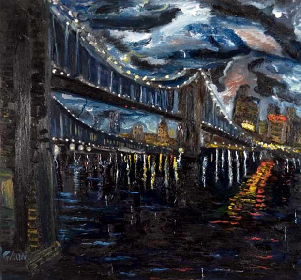 Alle Scuderie Aldobrandini mostra di Simon Gaon gaon