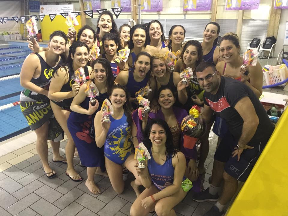 3T Frascati Sporting Village, Casaburi vola basso pallanuotoa2pasqua