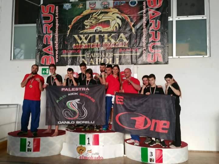 Asd Kick Boxing Danilo Borelli alla Maratona Marziale di Napoli wtkanapoli