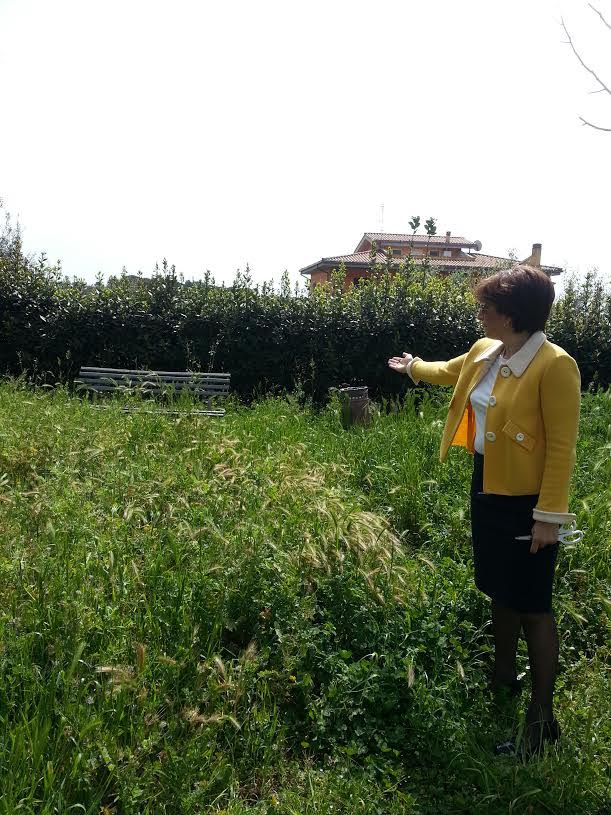 Sallustio visita il parco Corioli a Fontana di Papa corioli