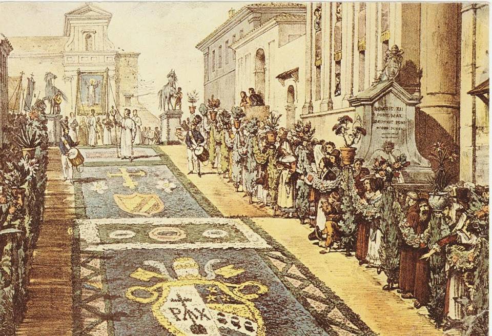 L’Infiorata di Genzano in mostra a Palazzo Braschi infiorata
