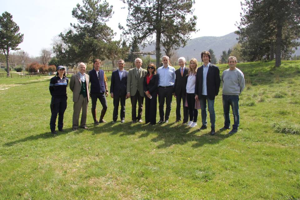 Rocca di Papa, il presidente della Fise in visita al Centro Equestre sopralluogocef