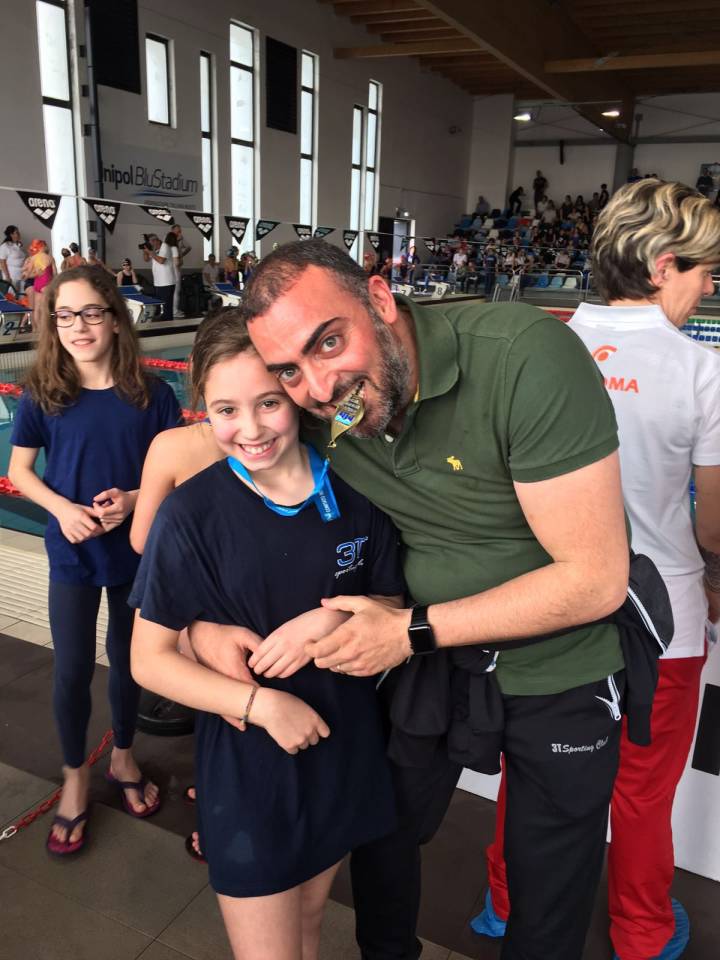Nuoto, 3 medaglie ai campionati regionali Esordienti per il 3T Frascati valloni_vetrella